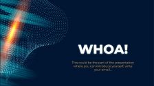 Arrière-plan futuriste : Modèles de présentation