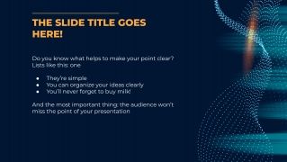 Arrière-plan futuriste : Modèles de présentation