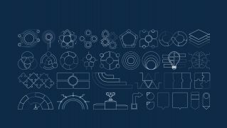 Arrière-plan futuriste : Modèles de présentation