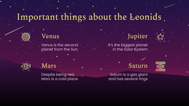 The Leonids Minitheme | Google Slides & PowerPoint