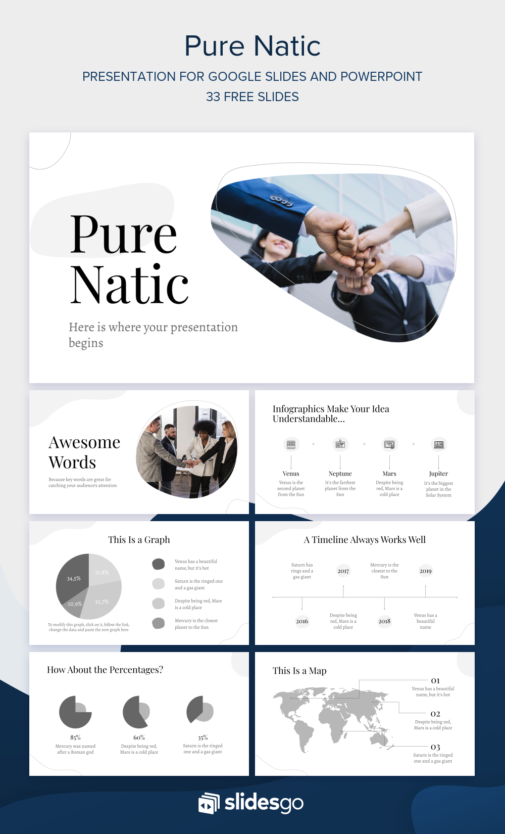 Page 2 | Pure Natic Google Slides theme and PowerPoint template