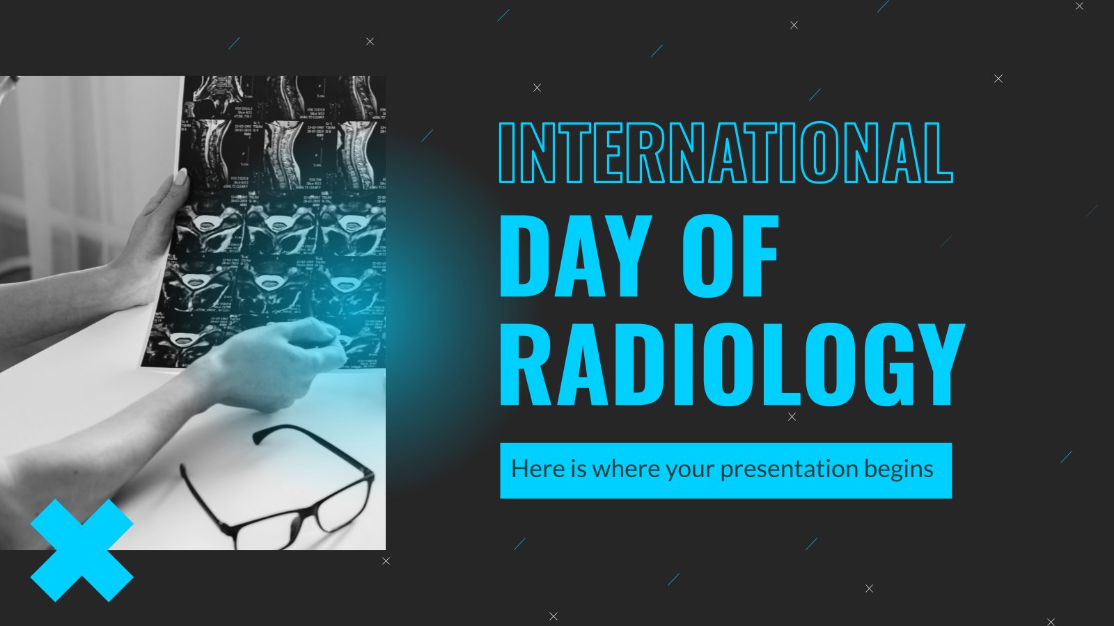 Modelo de apresentação Dia Internacional da Radiologia