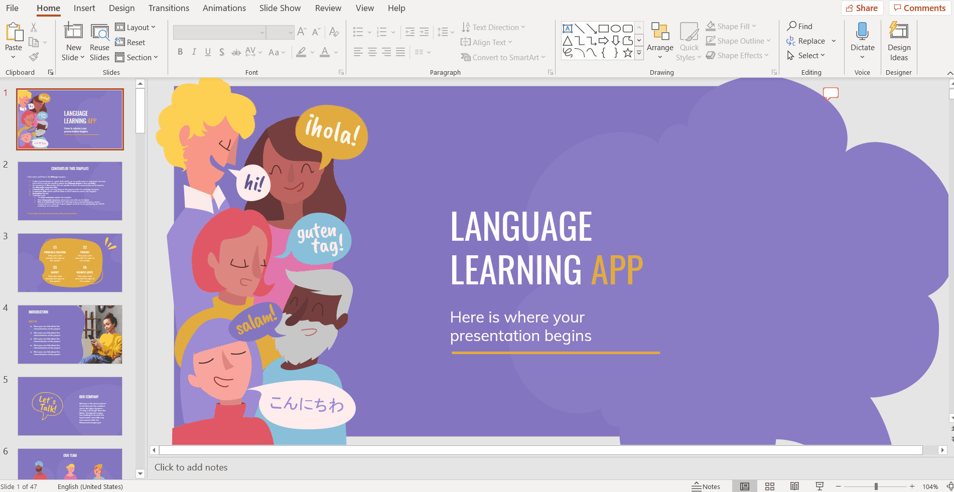 How to Change the Display Language in PowerPoint Tutorial