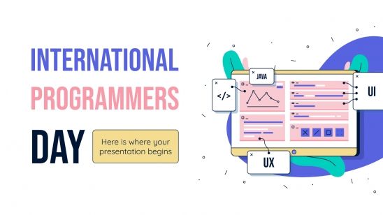 Journée internationale des programmateurs : Modèles de présentation
