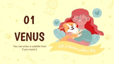How to Train Your Puppy presentation template