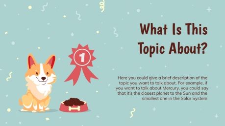 How to Train Your Puppy presentation template