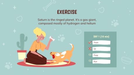 How to Train Your Puppy presentation template