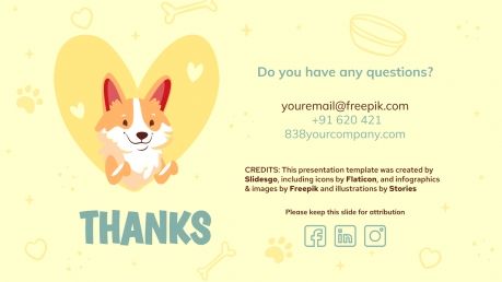 How to Train Your Puppy presentation template
