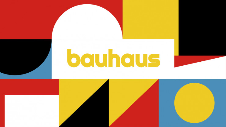 Modelo de apresentação Bauhaus