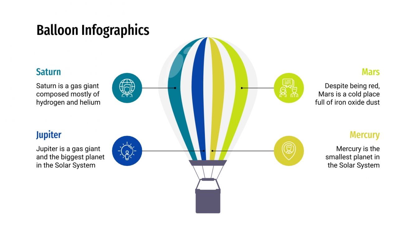 Free Balloon Infographics for Google Slides and PPT