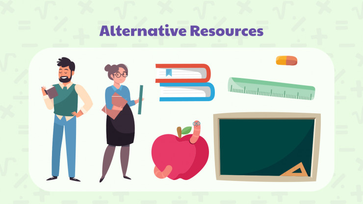 Digital Resources for Teachers presentation template