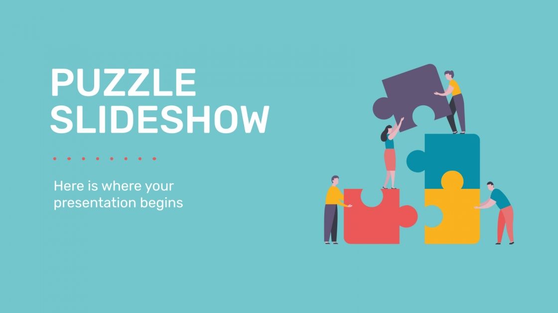 Free Puzzlestyled templates for Google Slides & PowerPoint
