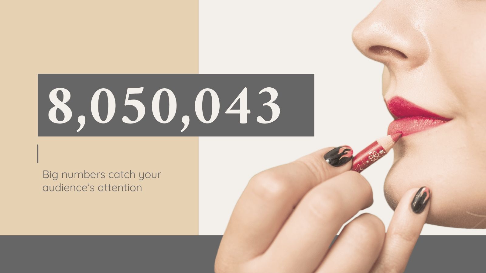 Makeup Artist Portfolio Google Slides PowerPoint Template