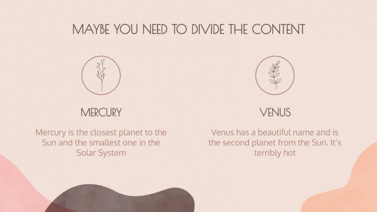 Minimalist Aesthetic Slideshow presentation template