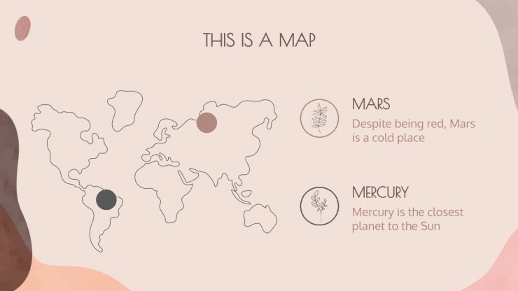 Minimalist Aesthetic Slideshow presentation template