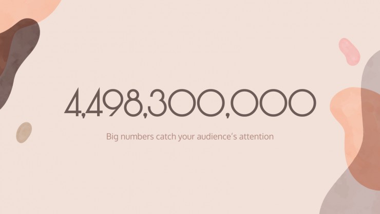 Minimalist Aesthetic Slideshow presentation template