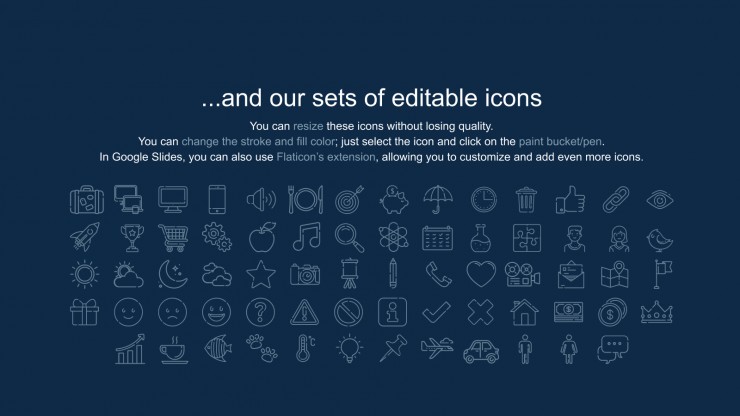 Minimalist Aesthetic Slideshow presentation template