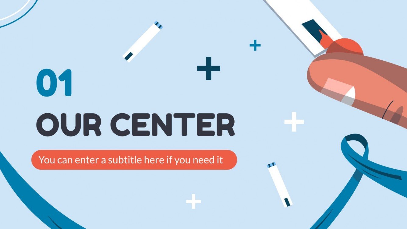 Diabetes Education Center Google Slides & PowerPoint