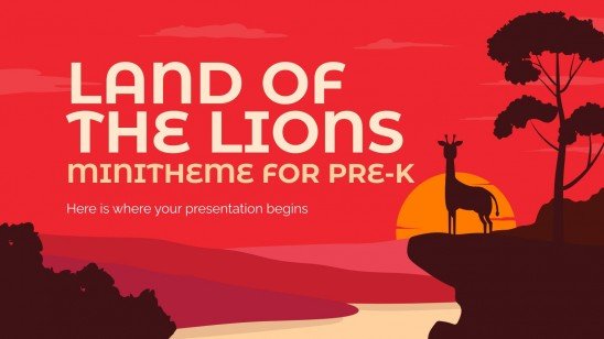 Free templates about Africa for Google Slides and PowerPoint