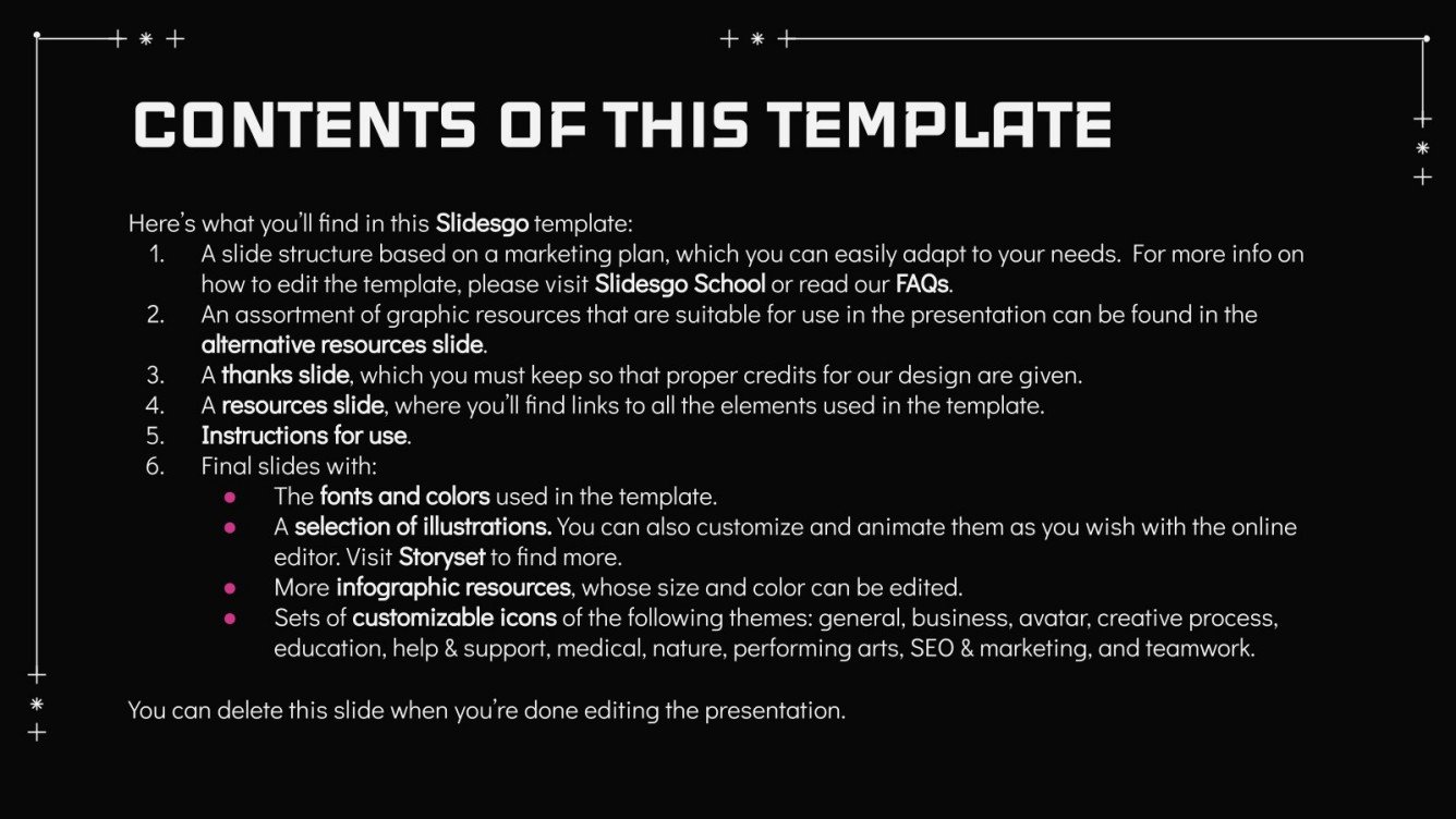 Cyber Monday Deals MK Plan Google Slides & PPT template