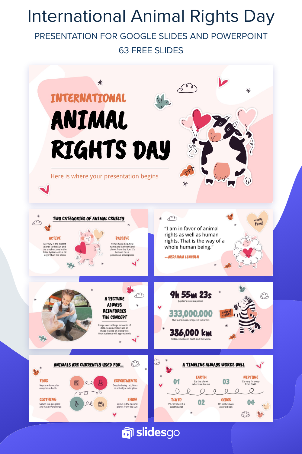 International Animal Rights Day | Google Slides & PPT template