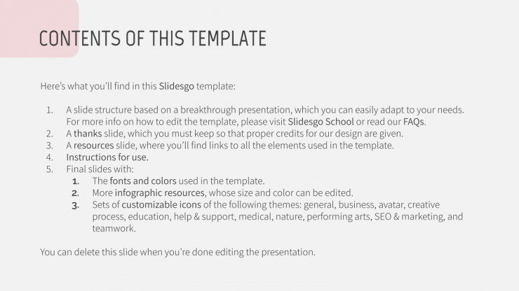 Pregnancy Breakthrough presentation template