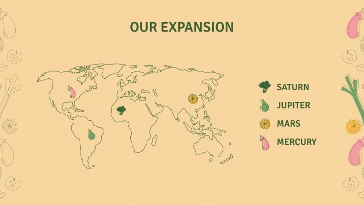 Plantilla de presentación Plan para negocios agrícolas