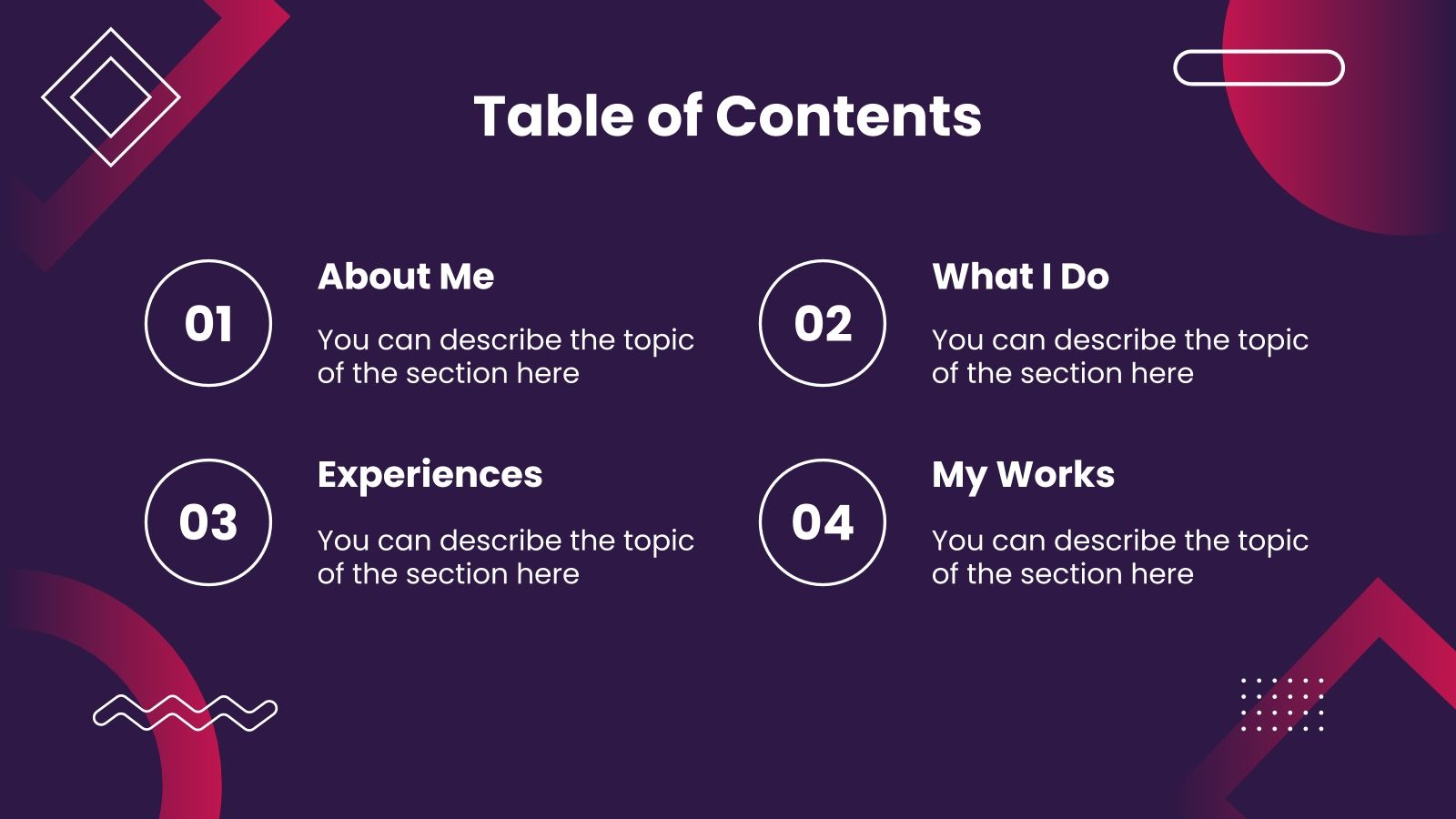 Rocean Portfolio Google Slides theme & PowerPoint template