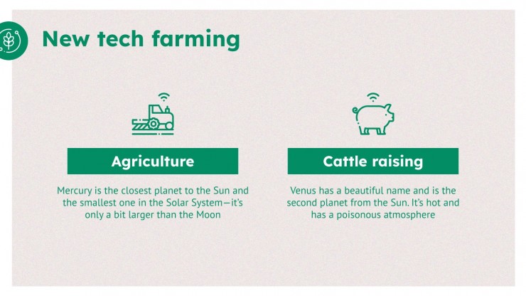 Diplôme en conservation de la nature : technologie agricole Modèles de présentation