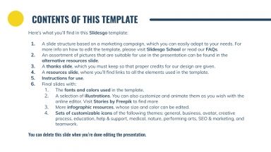 Political Party Campaign presentation template