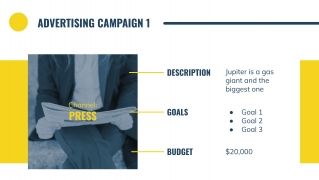 Political Party Campaign presentation template