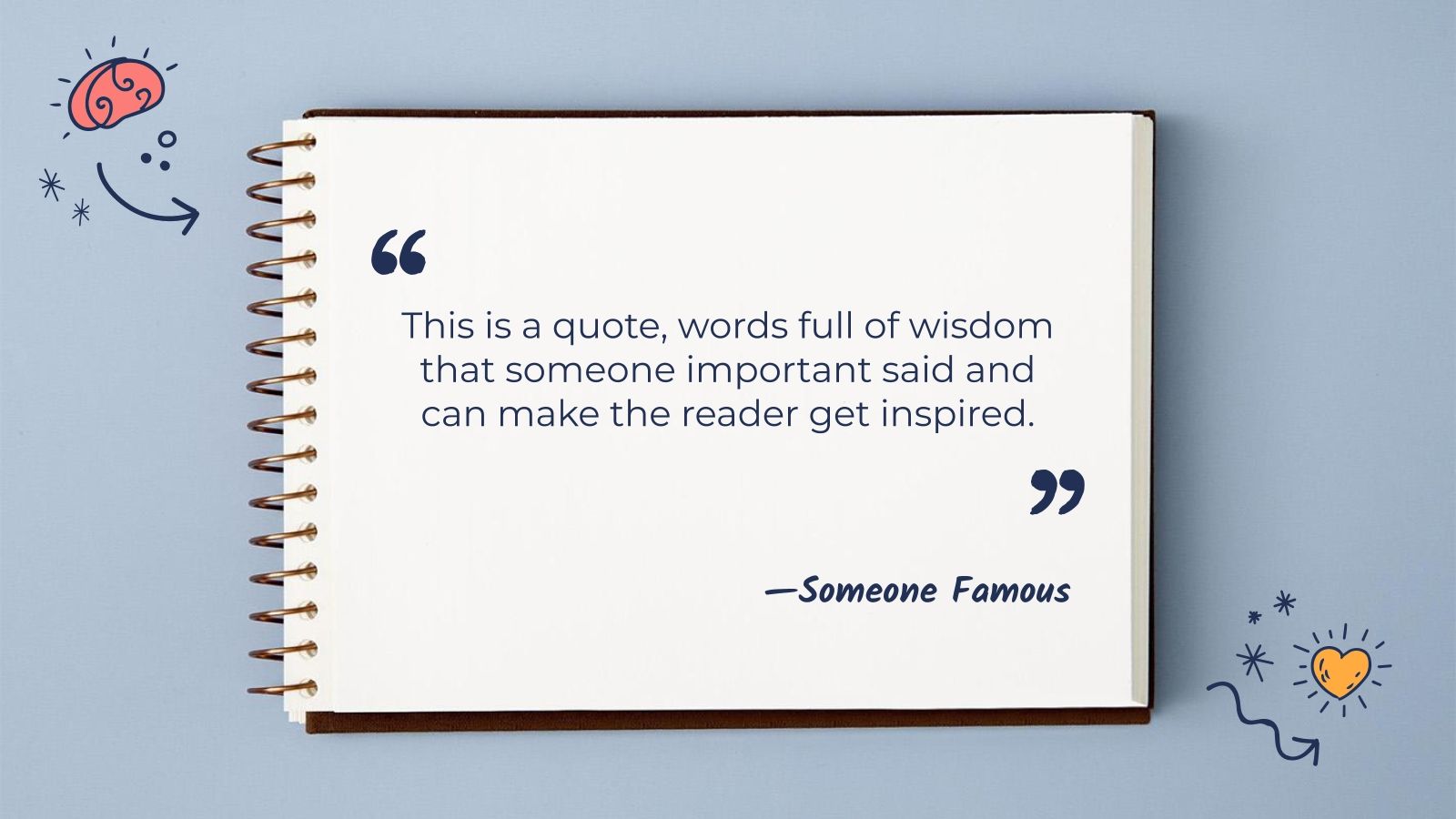 Doodle Sketchbook Slides theme and PowerPoint template