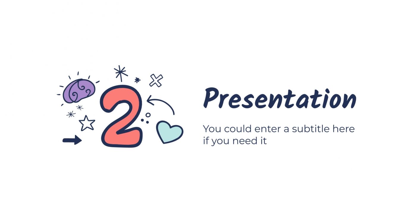 Doodle Sketchbook Slides theme and PowerPoint template