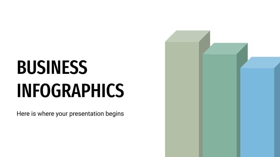 Infographies sur les affaires Modèles de présentation