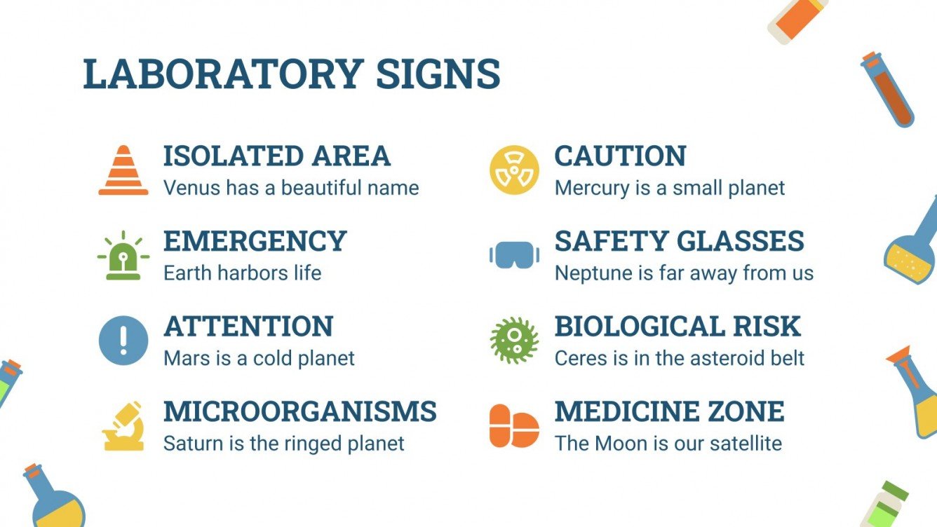 Lab Safety Google Slides & PowerPoint template