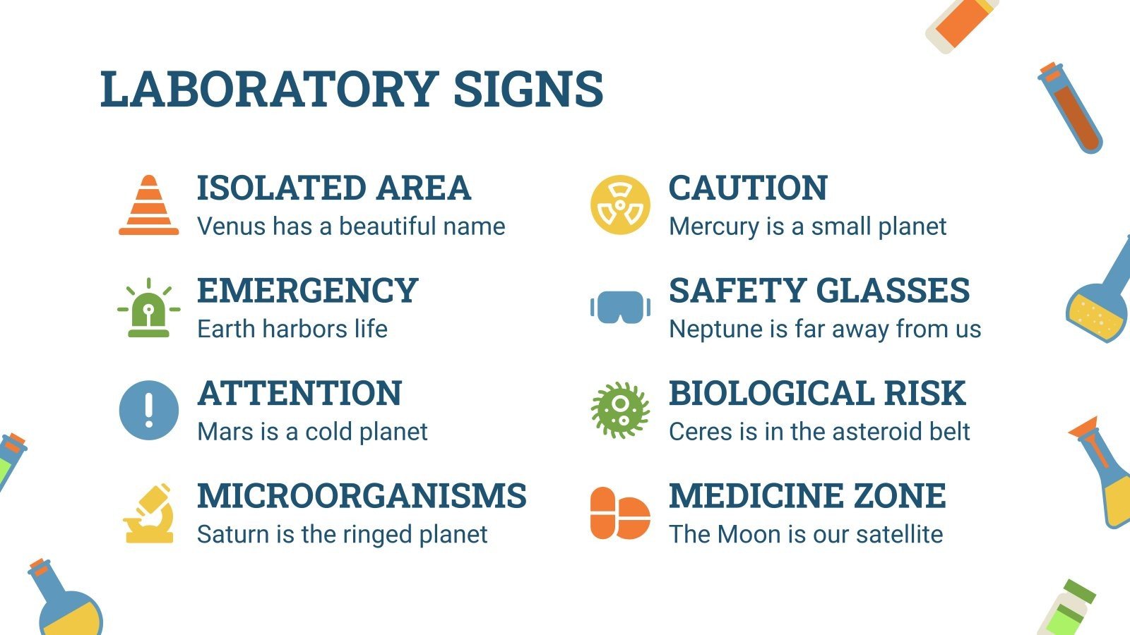 Lab Safety Google Slides & PowerPoint template