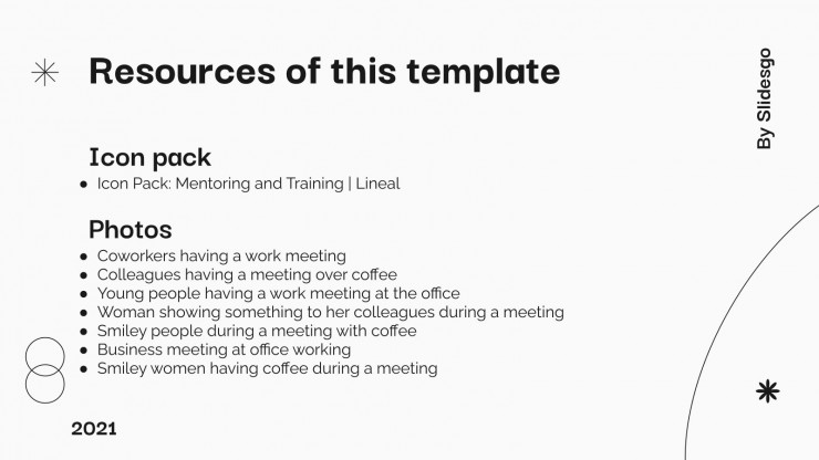 Data Analysis Meeting presentation template 