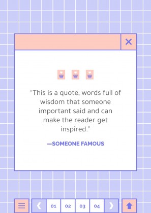 귀엽고 사랑스러운 인터페이스 프레젠테이션 템플릿