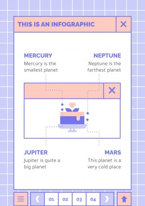귀엽고 사랑스러운 인터페이스 프레젠테이션 템플릿