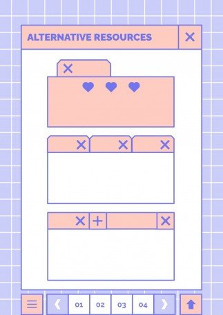 귀엽고 사랑스러운 인터페이스 프레젠테이션 템플릿