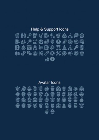 귀엽고 사랑스러운 인터페이스 프레젠테이션 템플릿