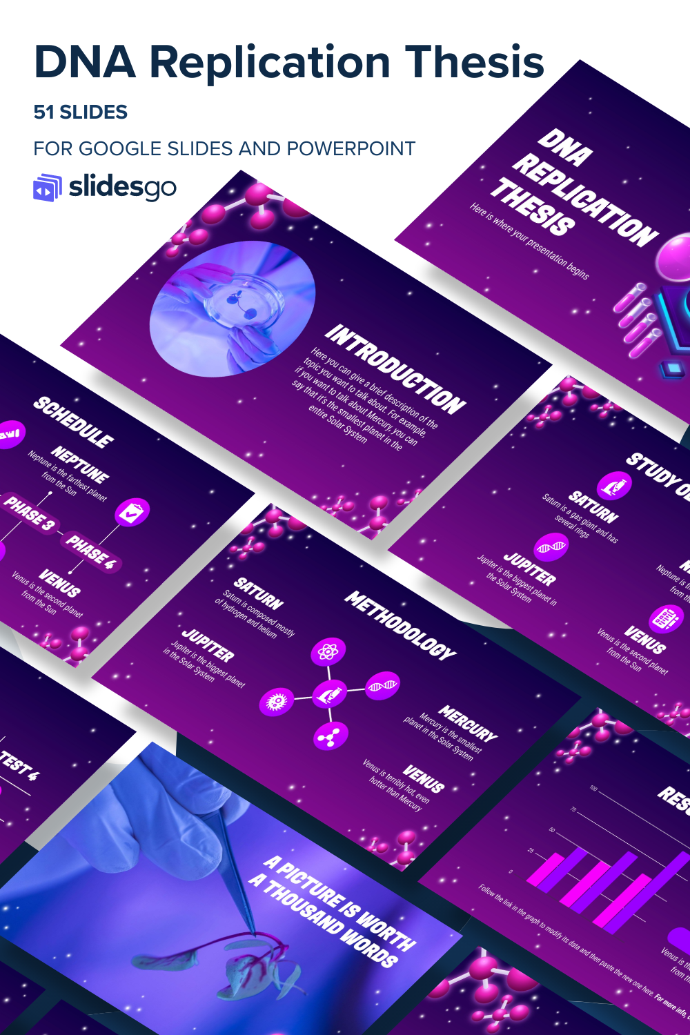 DNA Replication Thesis | Google Slides & PowerPoint