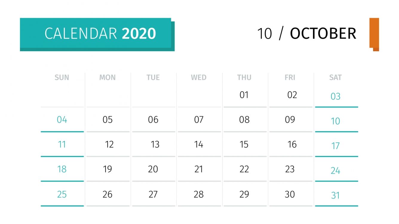 Monthly Planner for Google Slides & PowerPoint