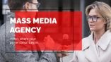 Mass Media Agency presentation template