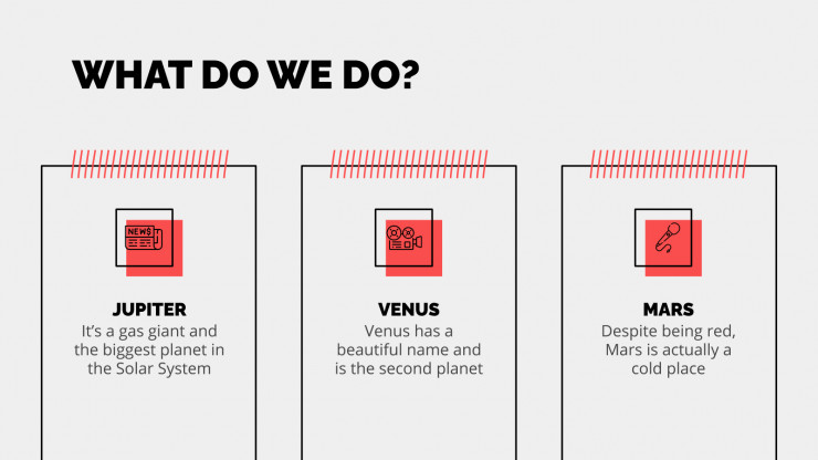 Mass Media Agency presentation template