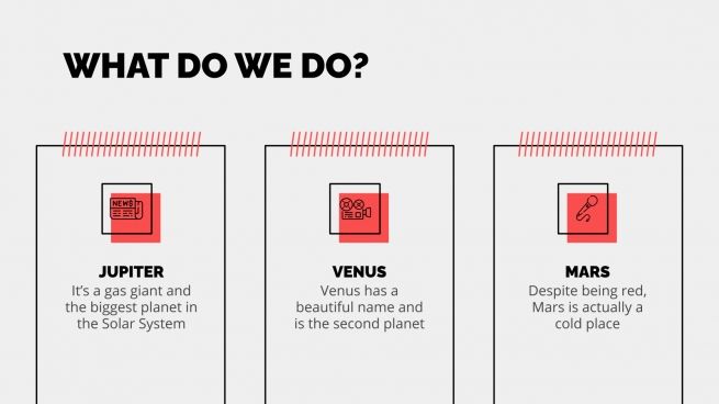 Mass Media Agency presentation template