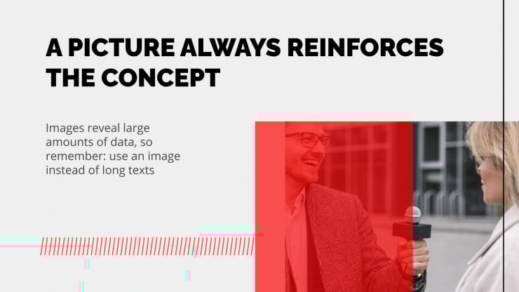 Mass Media Agency presentation template