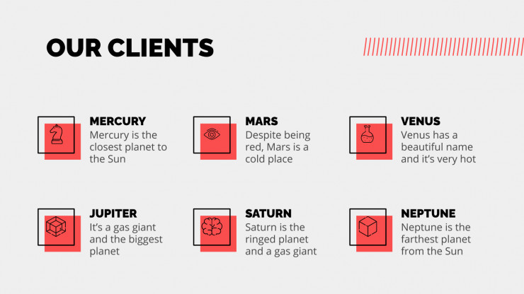 Mass Media Agency presentation template