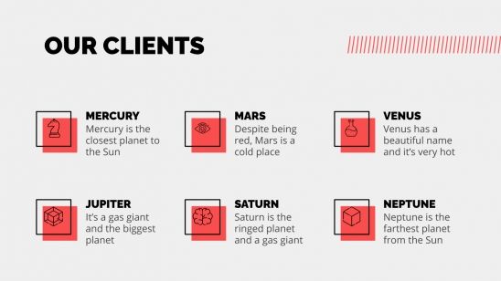 Mass Media Agency presentation template