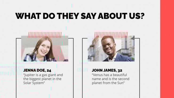 Mass Media Agency presentation template
